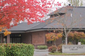 At the public library