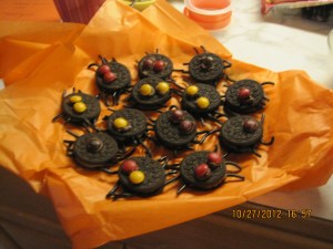 Spider Oreos